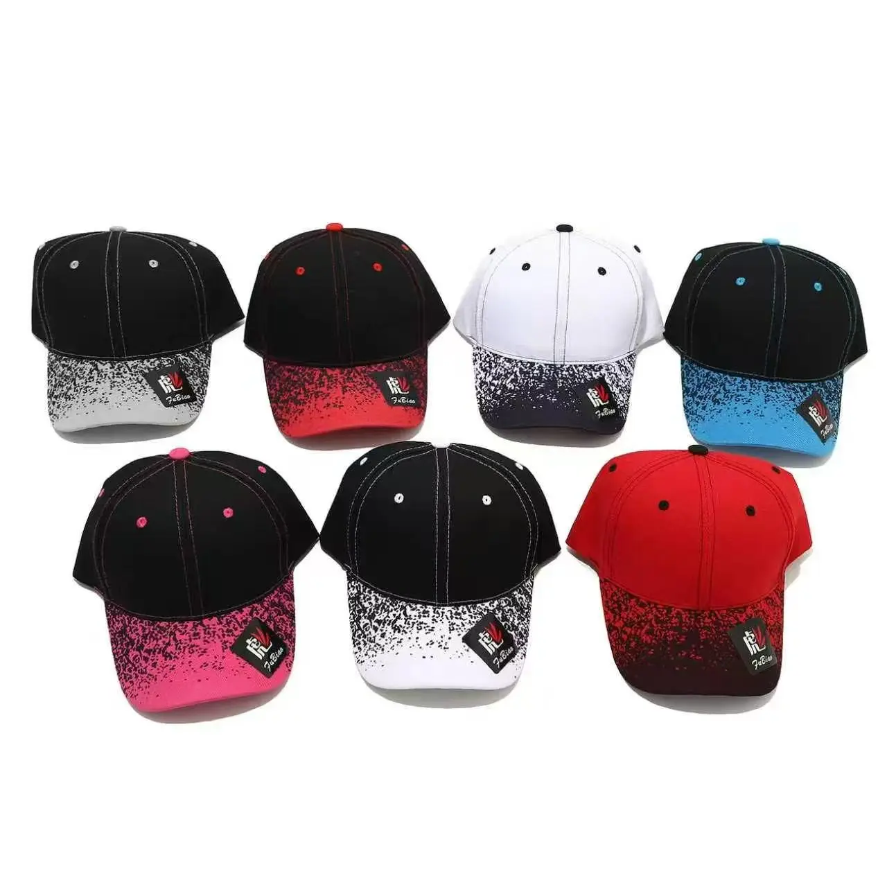 New Color Blocked  Panel Baseball Cap For Women Fashionable And Casual Sun Hat For Men Truck Driver Cap Trendy And Versatile
