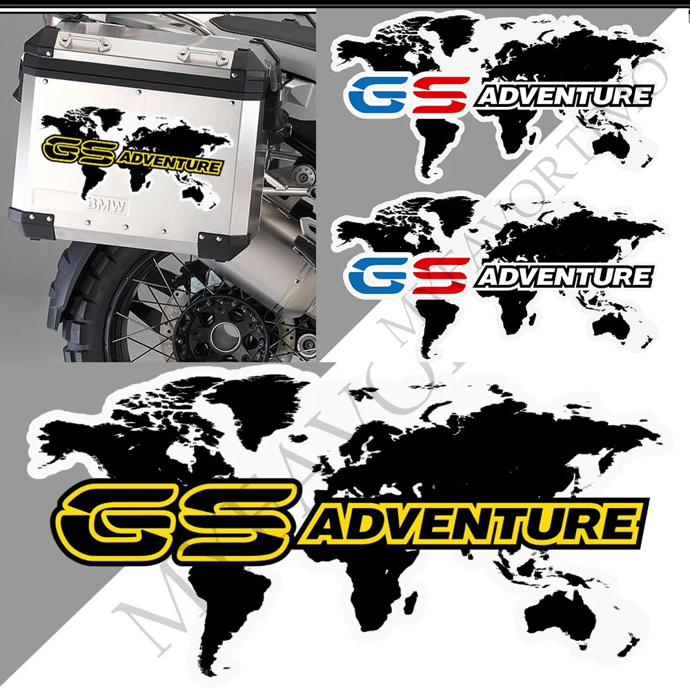 

For BMW R1200gs F850gs F800gs R1250gs F750gs R 1200 1100 1250 850 650 750 GS GSA HP Stickers Trunk Cases Rallye Adventure