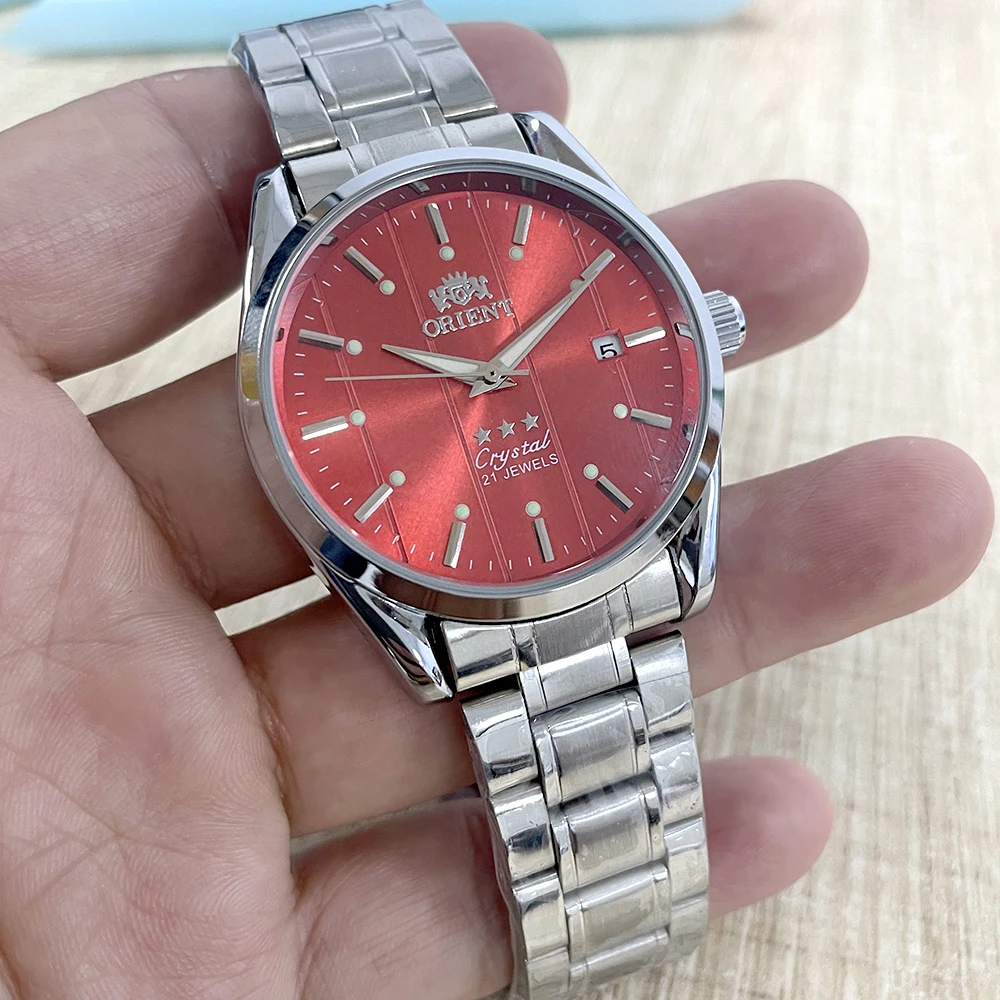 ساعات أورينت عالية الجودة AAA ساعة العلامة التجارية الجديدة أفضل ساعة رجالي فاخرة متعددة الوظائف جميع الصلب التلقائي الميكانيكية توربيون