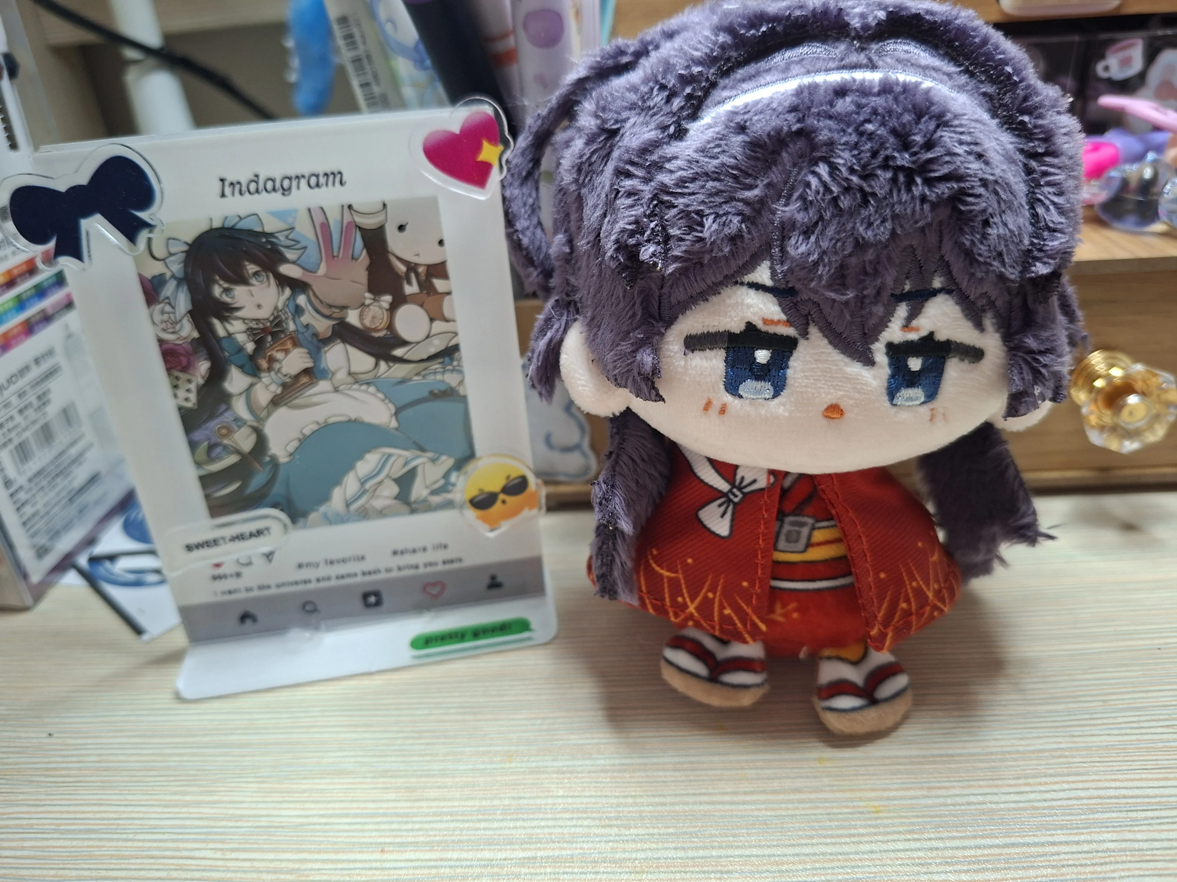 

Аниме Stray Dogs Sigma Suehiro Teccho okura Teruko Gogol 12 см кукла аниме с телом мягкая игрушка для подвески в подарок