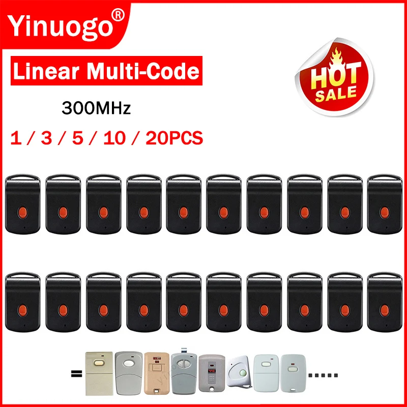 LINEAR MULTI CODE 1089 3060 3070 3083 3089 4120 4140 MCS306001 MCS307001 MCS308301 MCS308911 Remote Control Garage Door Opener