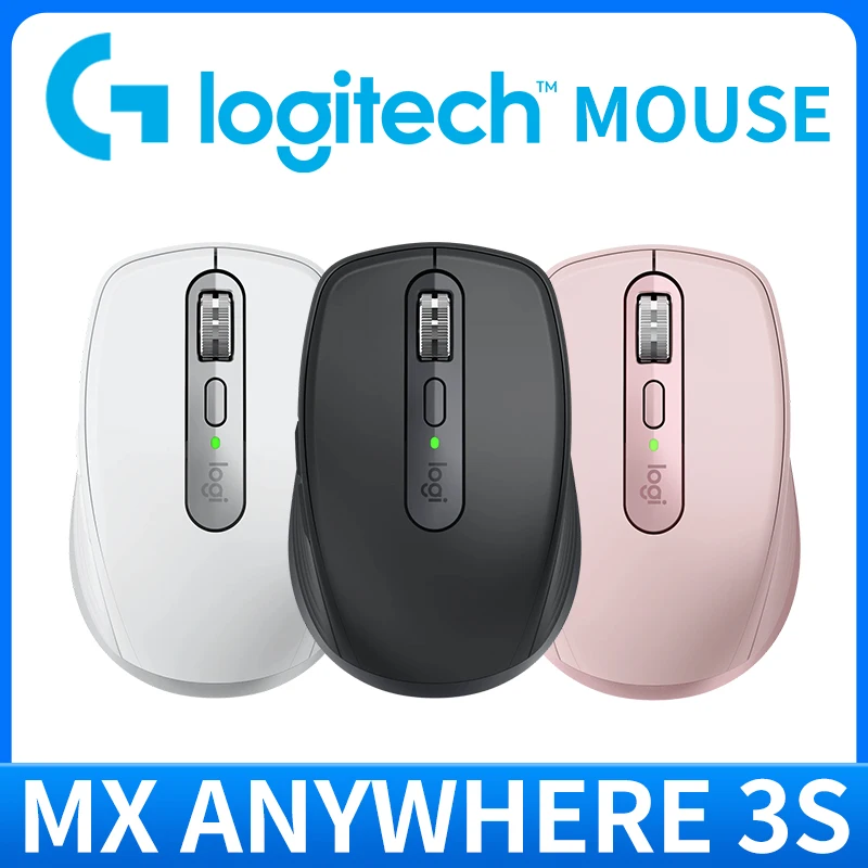 

Wireless MX Anywhere 3S — Darkfield 8K DPI, аккумулятор на 70 дней, Hyper-Scroll, отлично подходит для мобильных аппаратов и общественных мероприятий