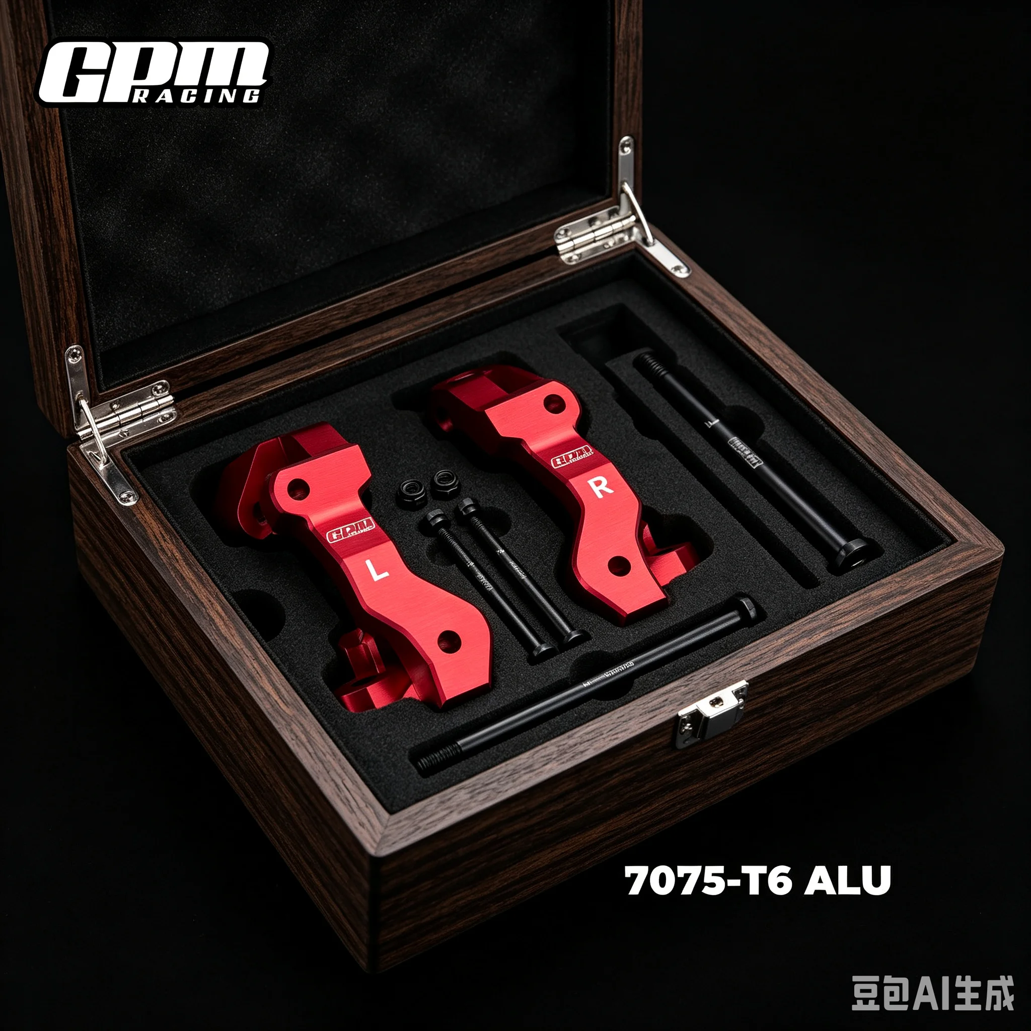 GPM 7075 Alloy Front Caster Blocks (C-Hubs) For TRAXXAS Mini Maxx / Mini XRT / Mini Slash / Mini Rally