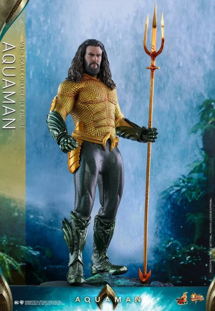 In Stock Hot Toys MMS518 1/6 Scale American Movie  Aquaman 2.0 Characters Male Soldier Full Set 12In Action Figure Model Doll