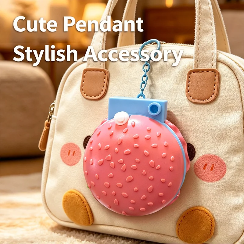 Mini Magnetic Rotating Fishing Game Keychain Fidget Toy Pocket Game Fine Motor Skill Educational Party Favor Backpack Charm Gift