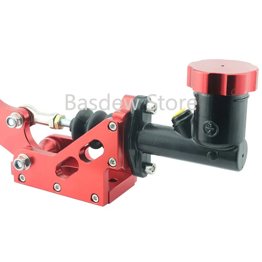 Car modification new universal long handle drift brake, bend handbrake, colorful racing car drift hydraulic handbrake, colorful