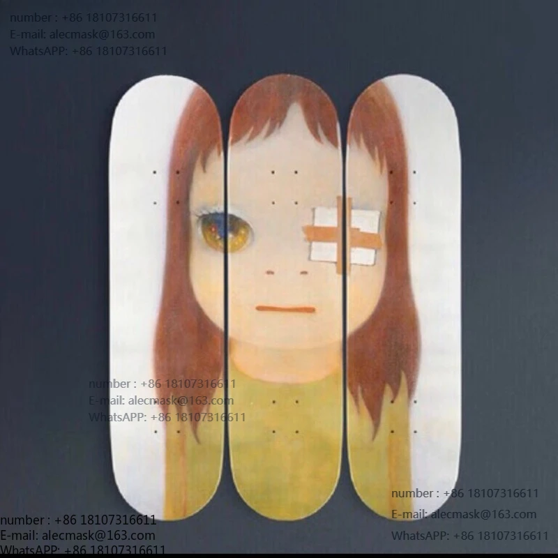 

Skateboard maple plank art wall pendant trendy home creative products