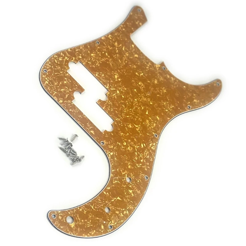 11-Hole Bass Scratch Plate 4 String Electric Bass Pickguard Enduring X5QF