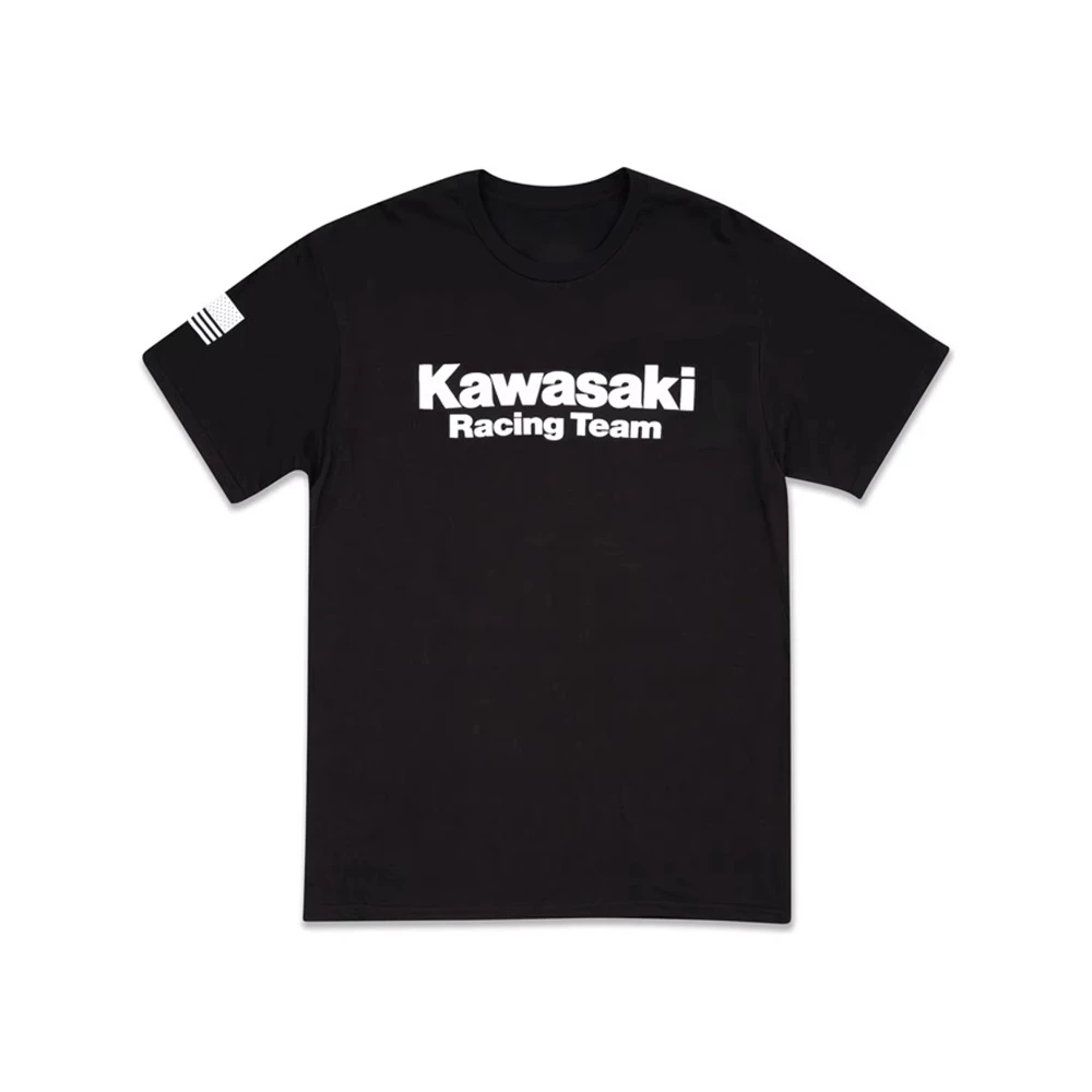 

Kawasaki Racing Team T-Shirt Newest Outdoor Cycling Summer Classic Tee Adults Loose Exercise Off-road Motorcycle Jersey 2025New