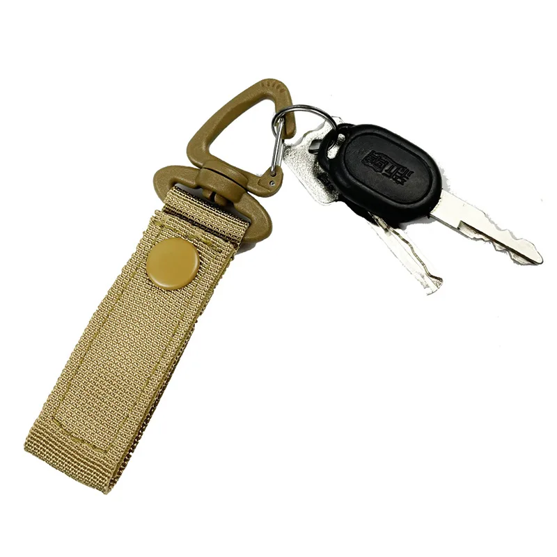 التكتيكية مفتاح سلسلة حلقية D-حلقة المفاجئة كليب Carabiners المفاتيح حارس مشبك خطاطيف تعليق حامل والعتاد خفيفة الوزن #6