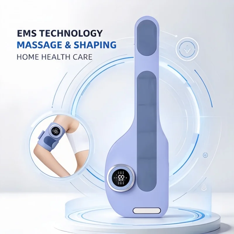EMS Microcurrent Arm Slimming Device, Portable Vibration Massager for Arm Thigh Fat Removal Body Shaping