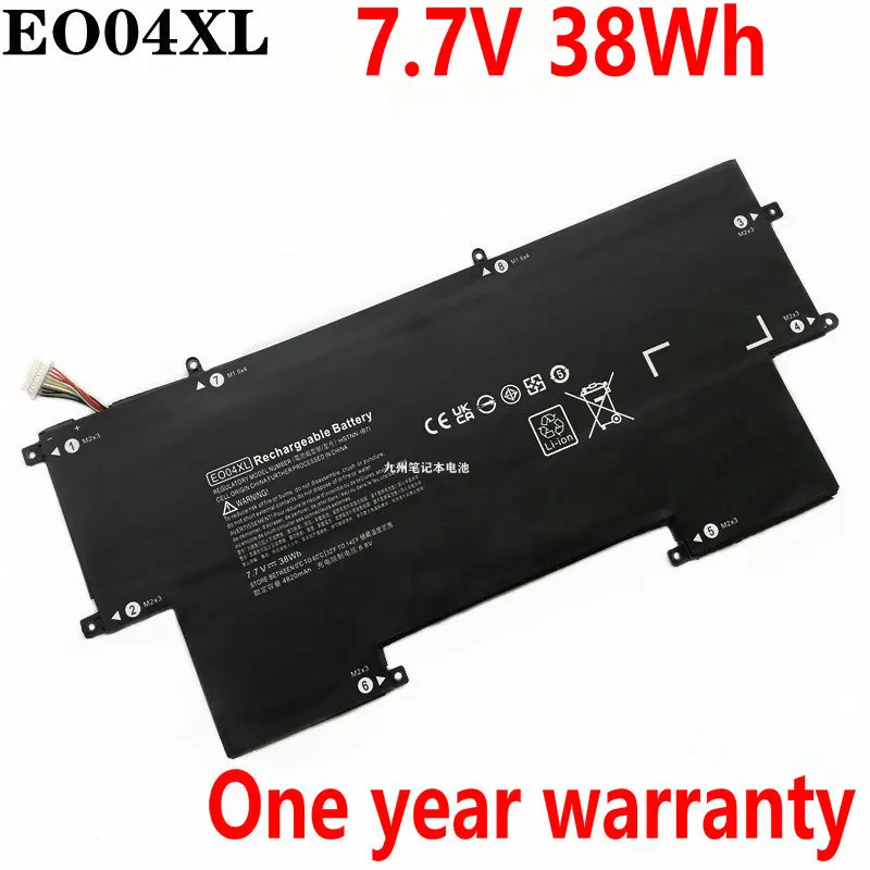 

New EO04XL Laptop Battery For HP EliteBook Folio G1 P4P84PT V1C37EA V8U08AV HSTNN-IB7L HSTNN-I73C V8G94UT 827927-1C1