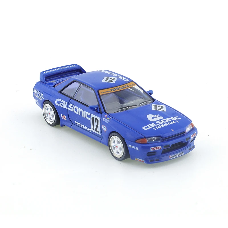 XCARTOYS POP RACE 1/64 SKYLINE GT-R R32CAL SONIC Car Alloy Motor Vehicle Diecast Metal Model Kids Xmas Gift Toys for Boys