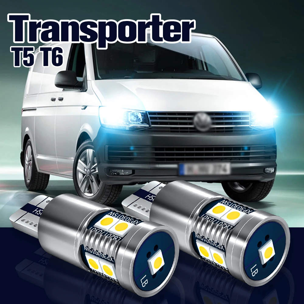 Lampu parkir LED cahaya pembersihan 2 buah untuk VW Transporter mk5 mk6 T5 T6 Aksesori 2003-2016 2004 2005 2006 2007 2008 2009 2010