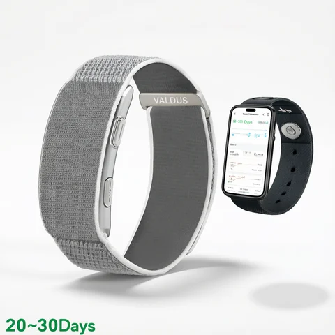 VALDUS VITRO ECG Smart Bracelet Heart Rate Blood Pressure Waterproof Long Battery Life Fitness SOS 2026 New NO Screen Smartwatch