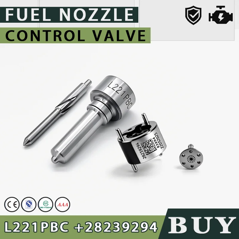 Combination Kit L221PBC+28239294 Euro III Fuel Nozzle And Control Valve Fuel Supply System Compatible With BEBE4C00001 LI2942