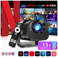 ISinbox Netflix Officially Licensed Projector HY320AA NTV Android 13 320ANSI 1080P Amlogic S950D4 WiFi6.0 BT5.3 Auto Keystone