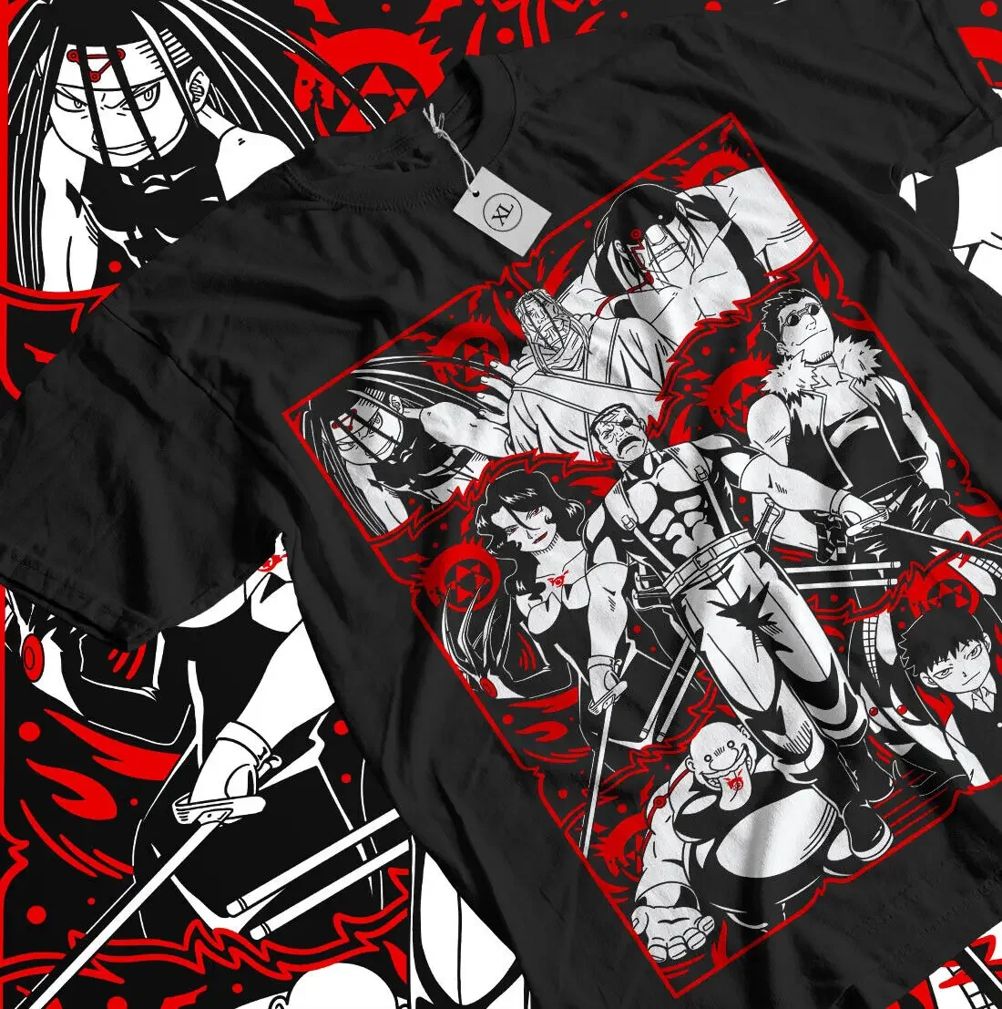 Fullmetal Alchemist Elric frères T-shirt fraternité Alphonse chemise toutes tailles