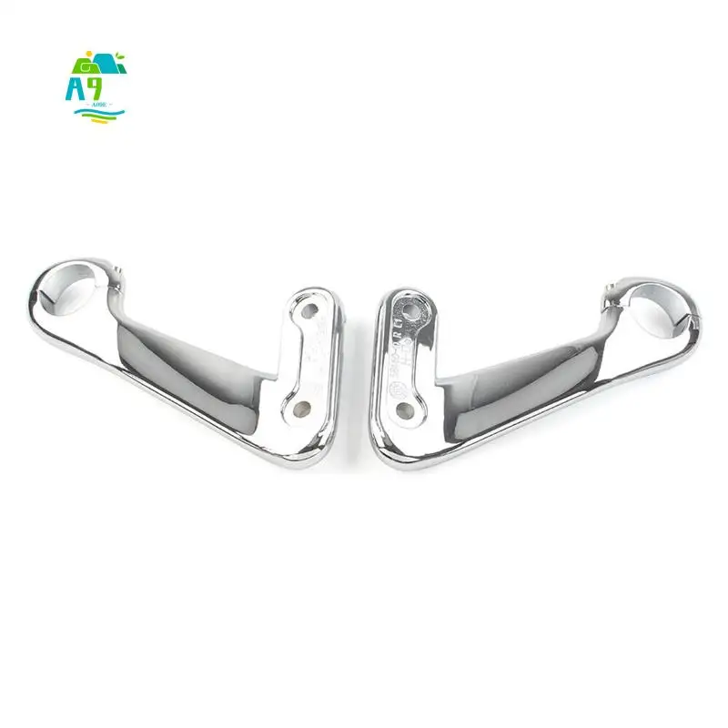 

A09E-1 пара комплектов кронштейнов переднего обтекателя для Road Glide 2010-2013, кронштейн для капота мотоцикла, поддержка крепления обтекателя