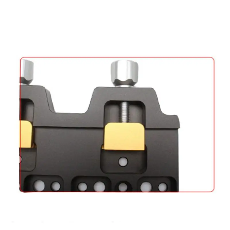 AEF6-High-End Dovetail Clamp Astronomical Telescope 7-Hole Countersunk Camping Clamp 160Mm Outdoor Connection Enhancement