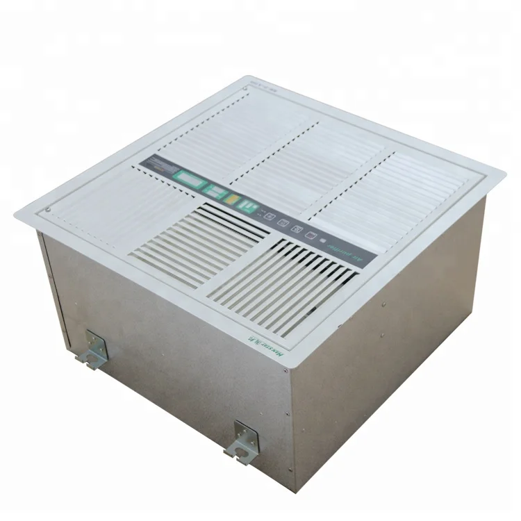 Ceiling Reusable Deodorization Machine ESP Air Purifier Remove Ammonia Odor Remote Control for Toilet HVAC Pet Mall Hotel