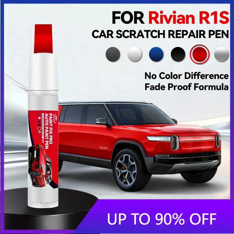 Car Accessories Tool For Rivian R1S Paint Scratch Remover Car Paint Care Accessories Green Glacier White LA Silver Midnight Blac