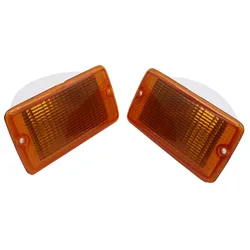 2Pcs Turn Signal Light for 2001-2006 Jeep Wrangler (TJ) Plastic Lens LH & RH 55156488AB