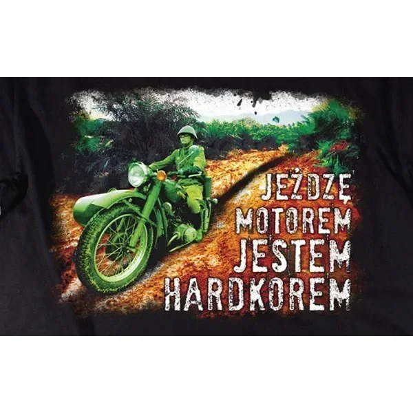 

I Ride A Motorcycle, I Am A Tough Guy. Army Motorcyclist T Shirt New 100% Cotton Short Sleeve O-Neck T-shirt Casual Mens Top