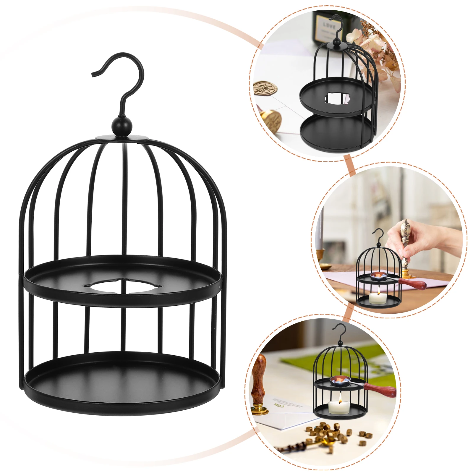 

Sealing Melting Stove Retro Style Stainless Steel Wax Furnace For Wedding Invitations Gift Boxes Wax Seal Melter