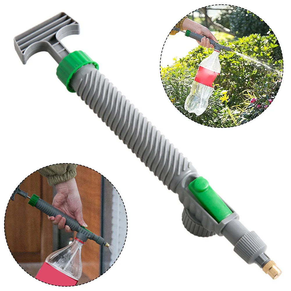 2024 New 4mm Manual High Pressure Air Pump Sprayer  Adjustable Garden Watering Tool Sprayer Head Nozzle Drink Bottle Spray Head