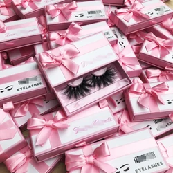25MM False Lash Magnetic Packing Box Custom Eye-lash Boxes Empty Packaging With Logo Wholesale Eyelashes Package for Boutique