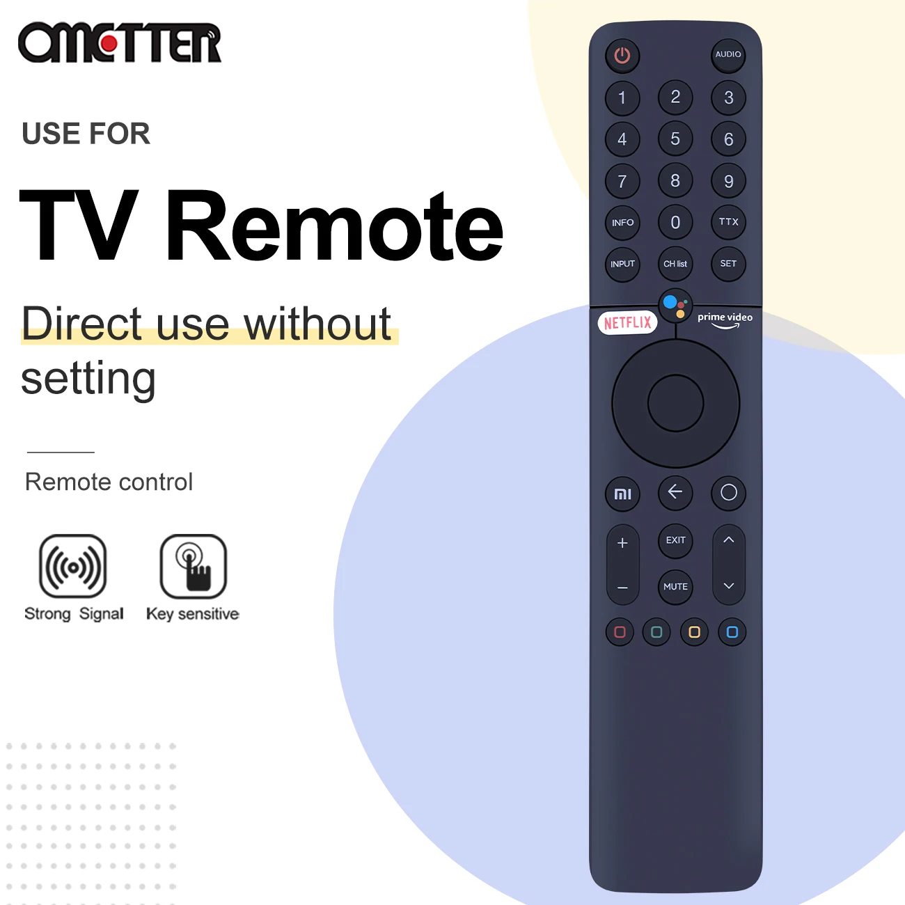 New XMRM-19 360° Bluetooth Voice Remote Control For Xiaomi Android TV MI TV P1 32 43 55 MI TV Q1 75 L32M6-6AEU L75M6-ESG