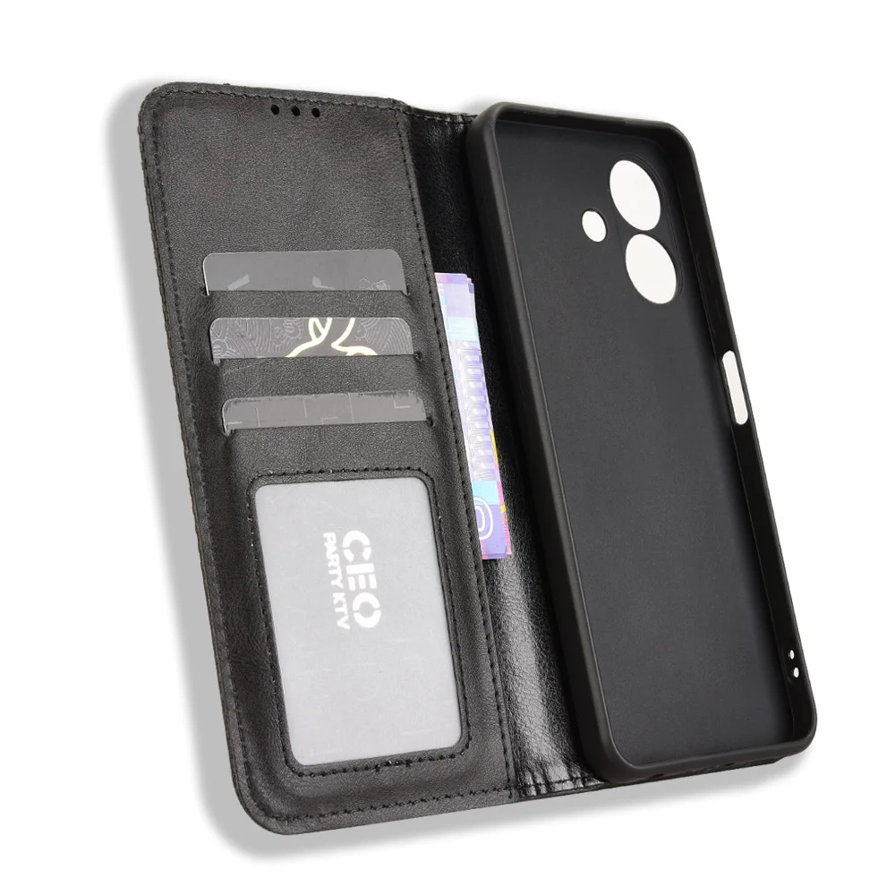 For Ulefone Note 21 Fusion Flip PU Leather Wallet Shockproof Phone Case For Ulefone Note21 Anti-Fall Coque
