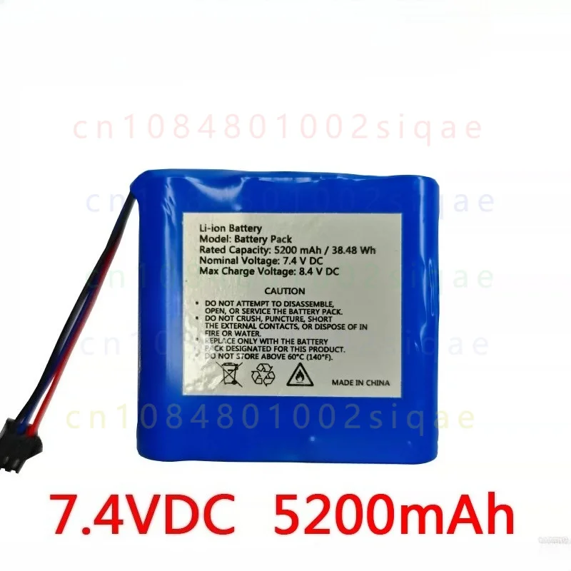FOR WASOTA 7.4V 5200mAh Lithium Ion Battery Pack For Electronic Scale Display
