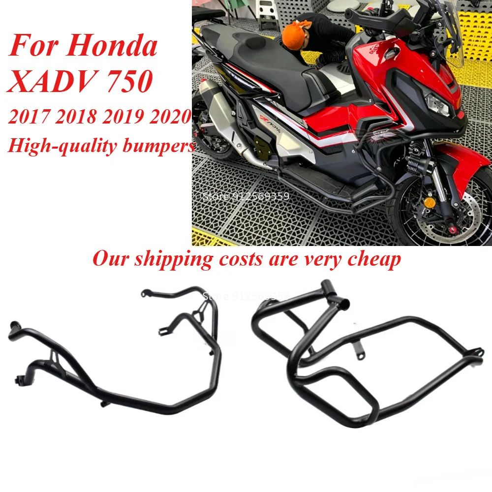 Motorcycle modification bumper engine protection bar anti drop protection bar For Honda XADV 750 X-ADV 750 2017 2018 2019 2020