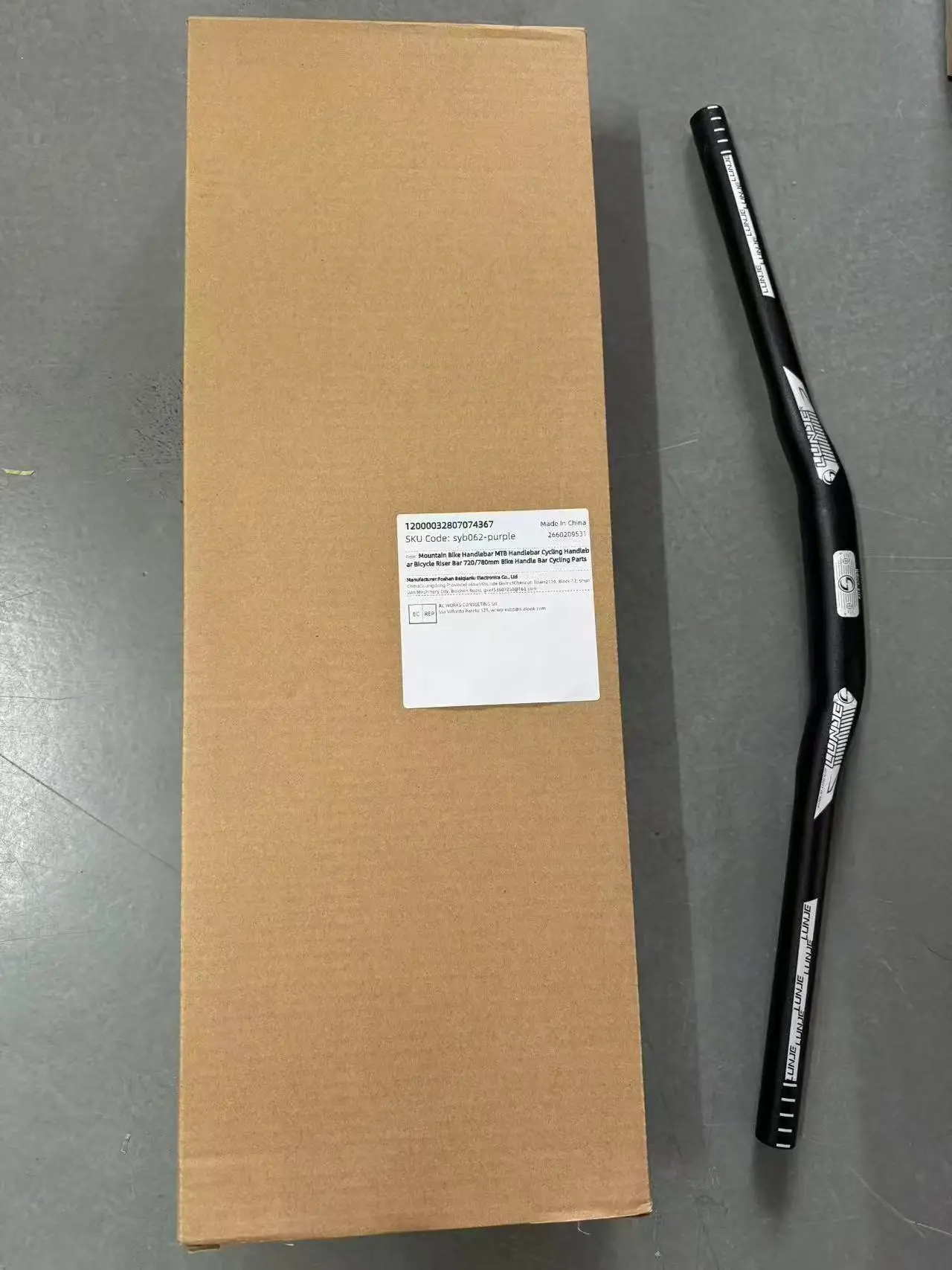 

MTB bicycle handlebar 31.8 * 780MM ultra light aluminum alloy bicycle handle, large Yan handle, dazzling steering wheel