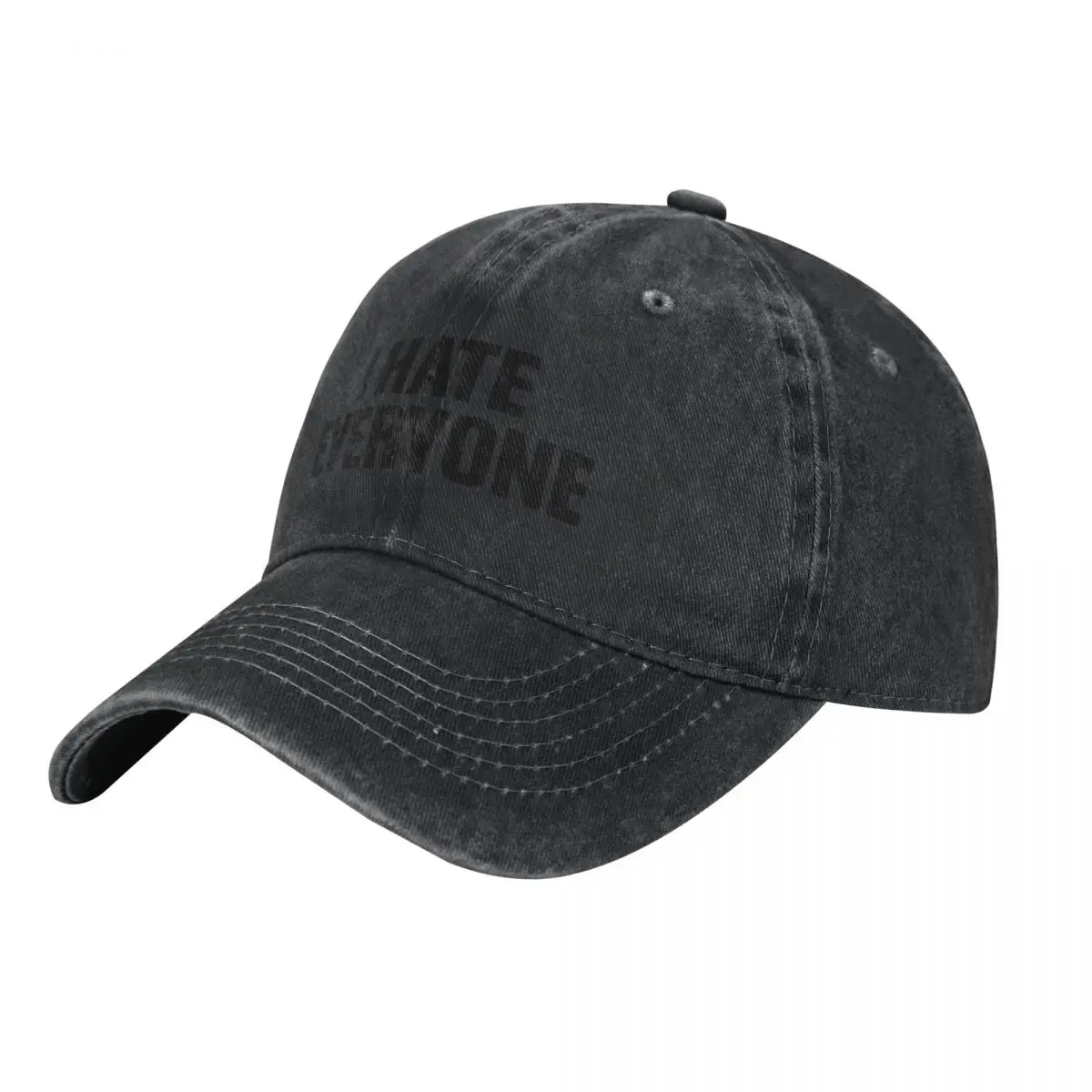 I HATE EVERYONE Baseball Cap men's big size hat Bobble Hat Trucker Hat hiking For Girls Men's