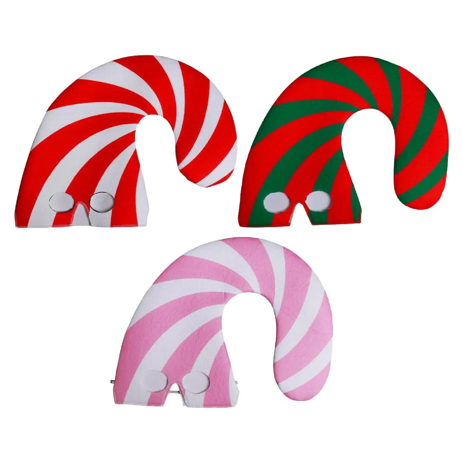 

Christmas Candy Cane Hat,Easy to Wear Winter Decoration Xmas Cap Party Top Hat Costume Cosplay Accessory for Holiday Festival