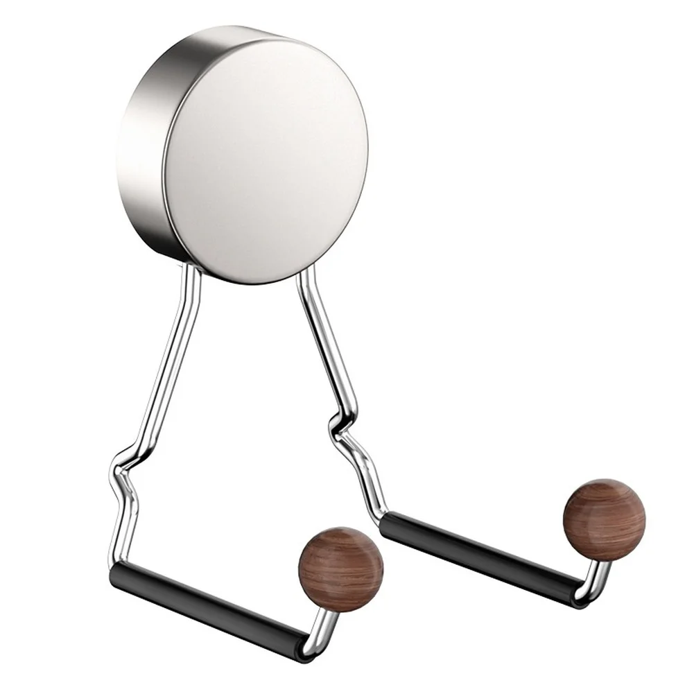 Stainless Steel Hair Dryer Holder Wall Mounted with Open Design for Moisture Reduction 304 Grade 13x10.5x14.7cm