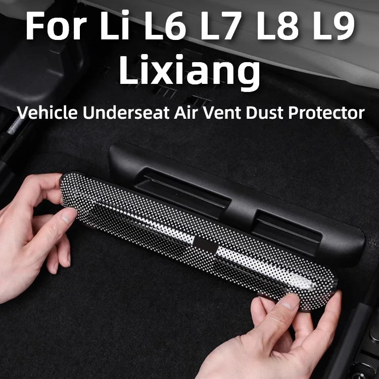 

For Li L6 L7 L8 L9 Lixiang Vehicle Underseat Air Vent Dust Protector