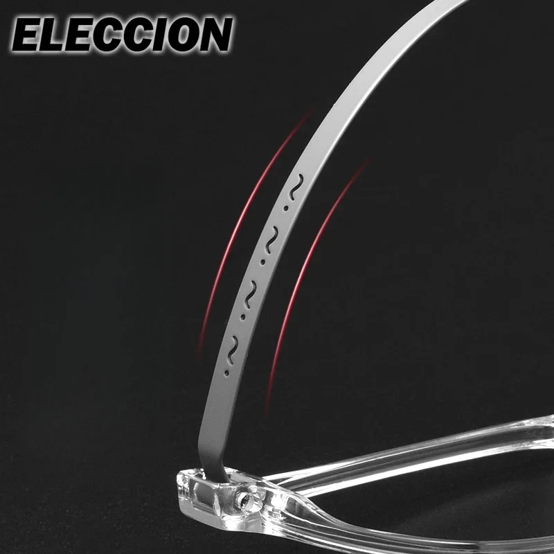 ELECCION 処方メガネモダンな抗青色光女性男性累進/フォトクロミック光学眼鏡近視老眼