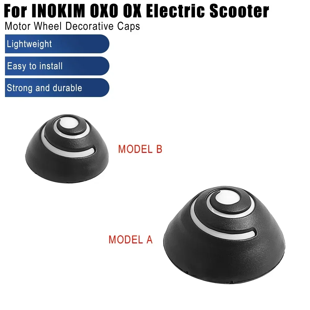 Motorabdeckung Vorder-Hinterrad-Dekorkappe für INOKIM OXO OX Elektroroller Motor und Räder Kappe Ersatzteile Zubehör – Detail 1
