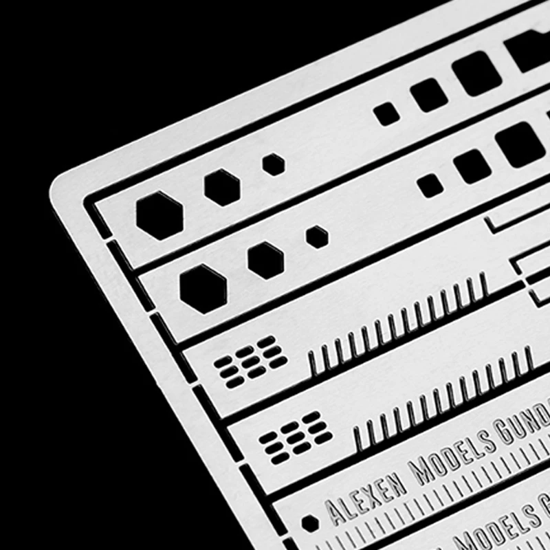  Professional Tool Hobby DIY Accessories Soft Ruler Detail Adding Templates