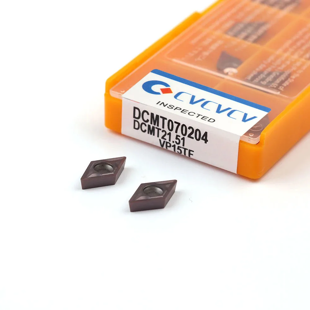 Imagem -05 - Desconto 10 Peças Ccmt070204 08ue6020 Ccmt060204 08 Vp15tf Inserções de Carboneto Torneamento Lâmina Placa Cortador Cnc Torno Ferramenta Torneamento Titular