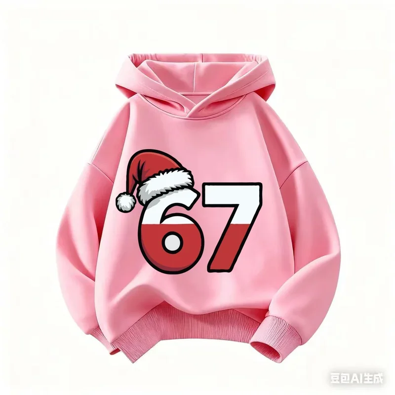 67 طفل الآيس كريم بالتنقيط ميمي مضحك ستة سبعة الجنرال ألفا العام هوديس 6-7 بنين بنات الشتاء هوديس