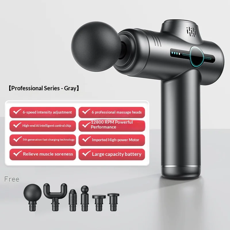 

Портативный вибрационный массажер для фасций, подходит для глубокого расслабления мышц и фитнеса для тела, шеи и спины.