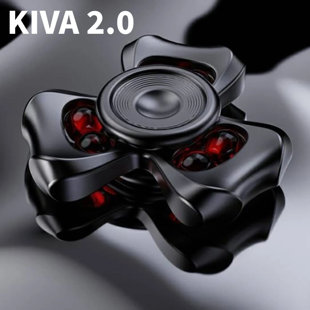 TS EDC KIVA 2.0 PEI Zirconio Fidget Spinner Giocattolo antistress Fidget Spinner Fidget Spinner a tre pale Design originale