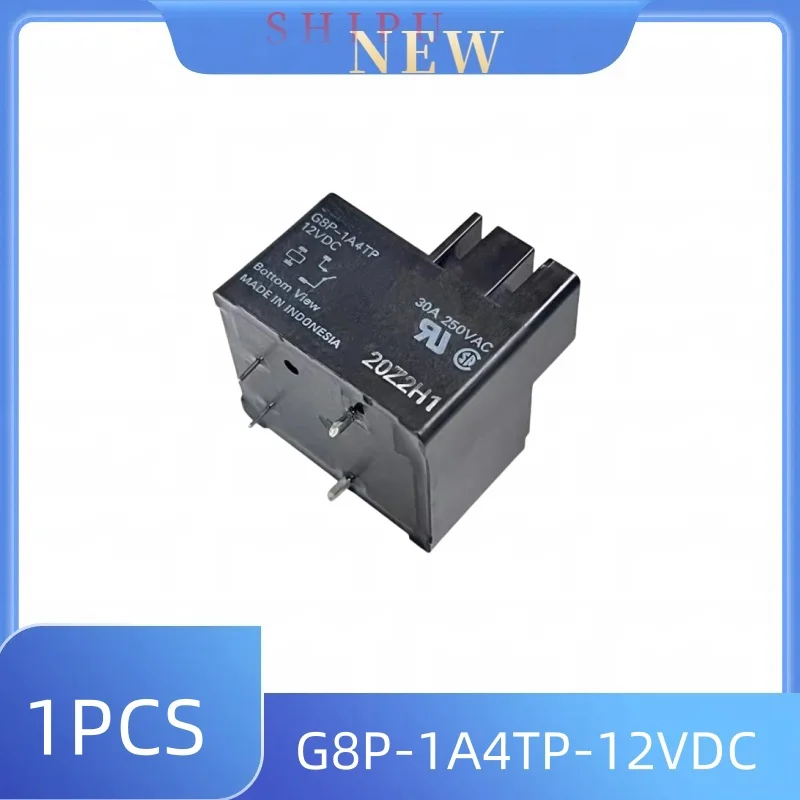 

1PCS G8P-1A4TP-12VDC high-power relay 12V a group of normally open 30A4 pins