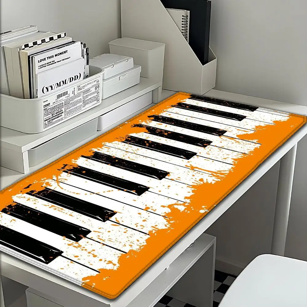 Trend Vintage Music Notes Piano Gaming Mouse Pad PC Laptop Gamer Mousepad Anime Antislip Mat Keyboard Desk Mat For Overwatch
