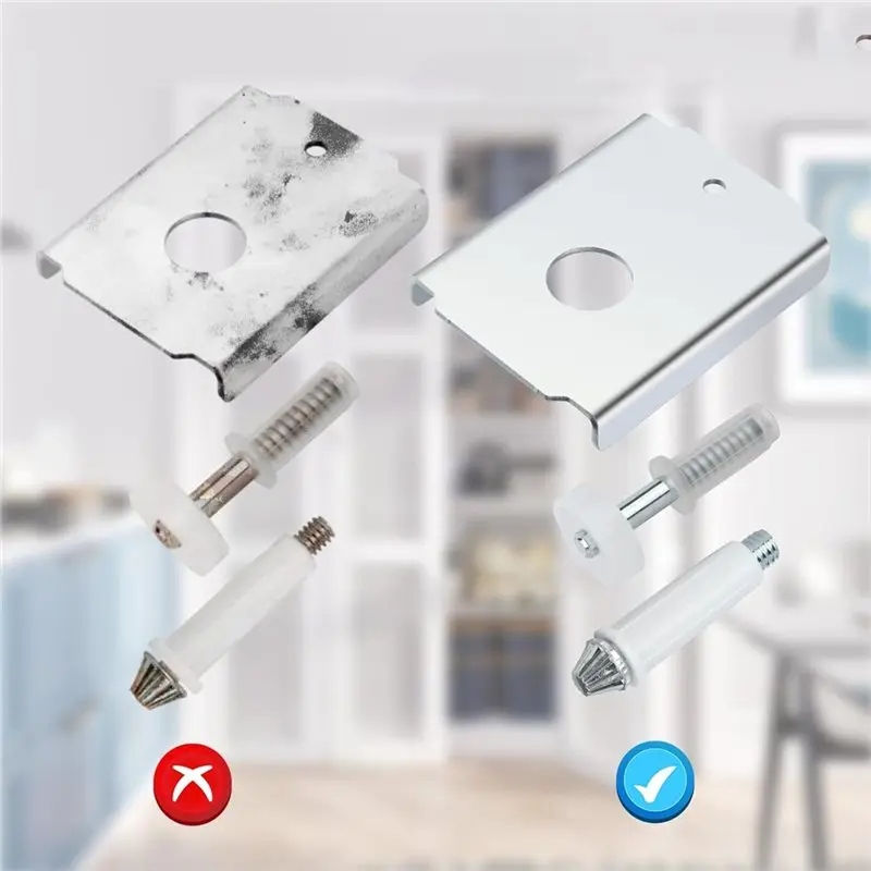 Y42A-Bifold Door Hardware Repair Kit Pocket Door Hardware N7192 Bi-Fold Door Repair Bracket Kit
